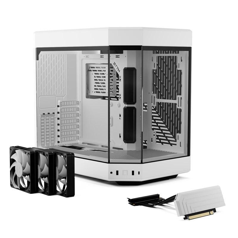 HYTE CS- -Y60-WW computer case Midi Tower Bianco (HYTE Y60 MID TOWER CASE SNOW WHITE)