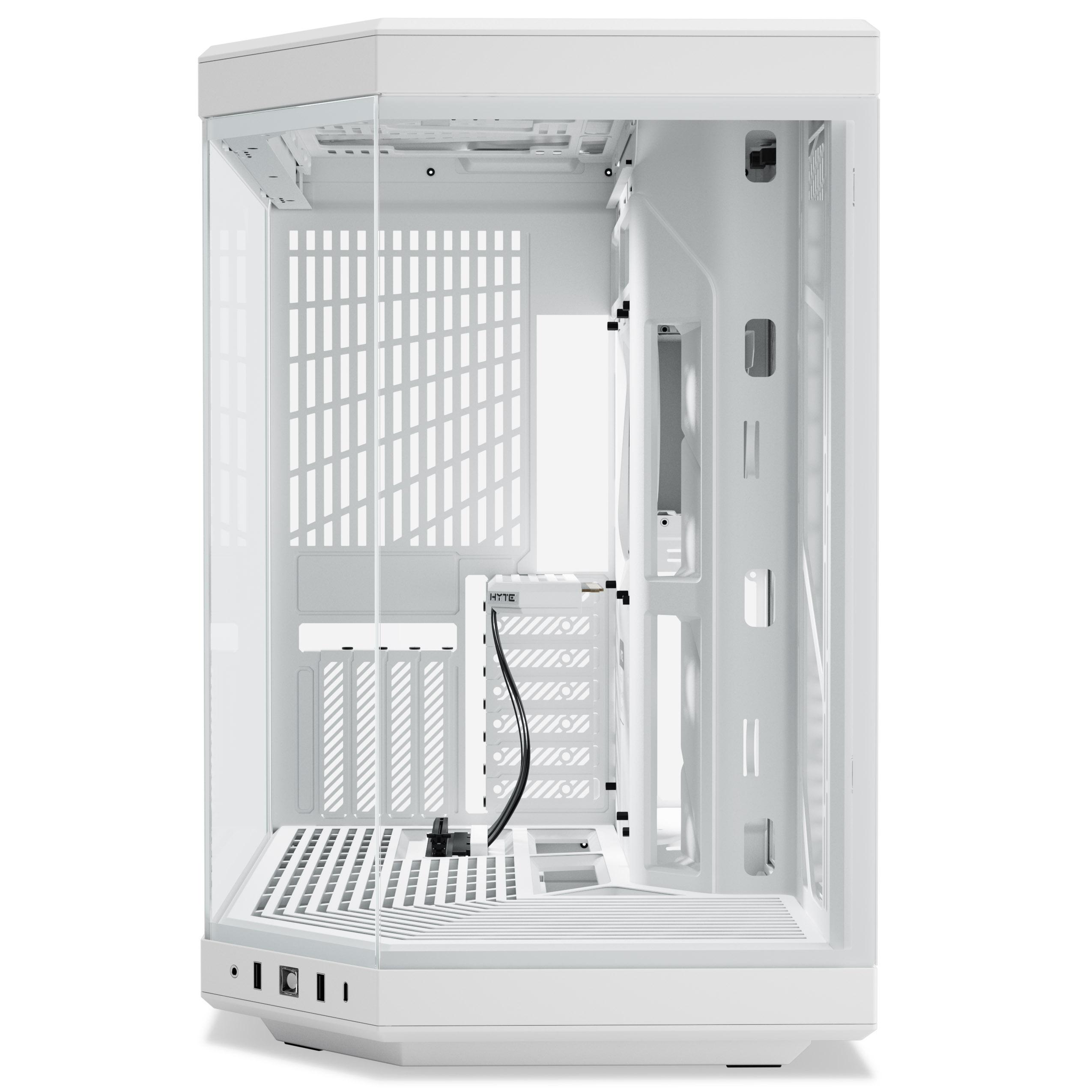 HYTE Y70 MID TOWER CASE SNOW WHITE