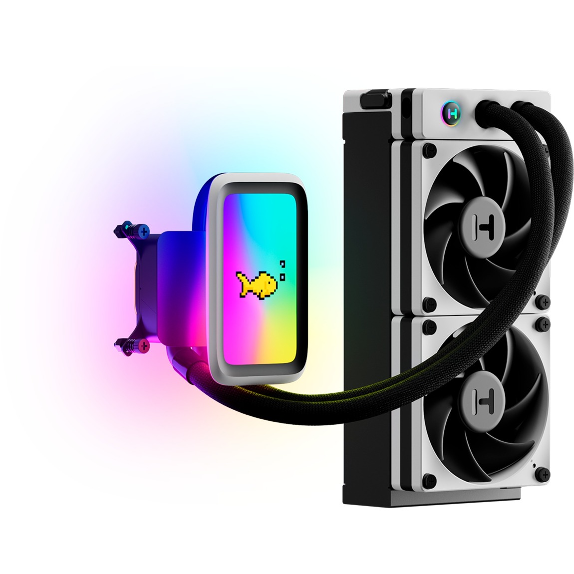 HYTE THICC Q60 240MM LCD LIQUID COOLER