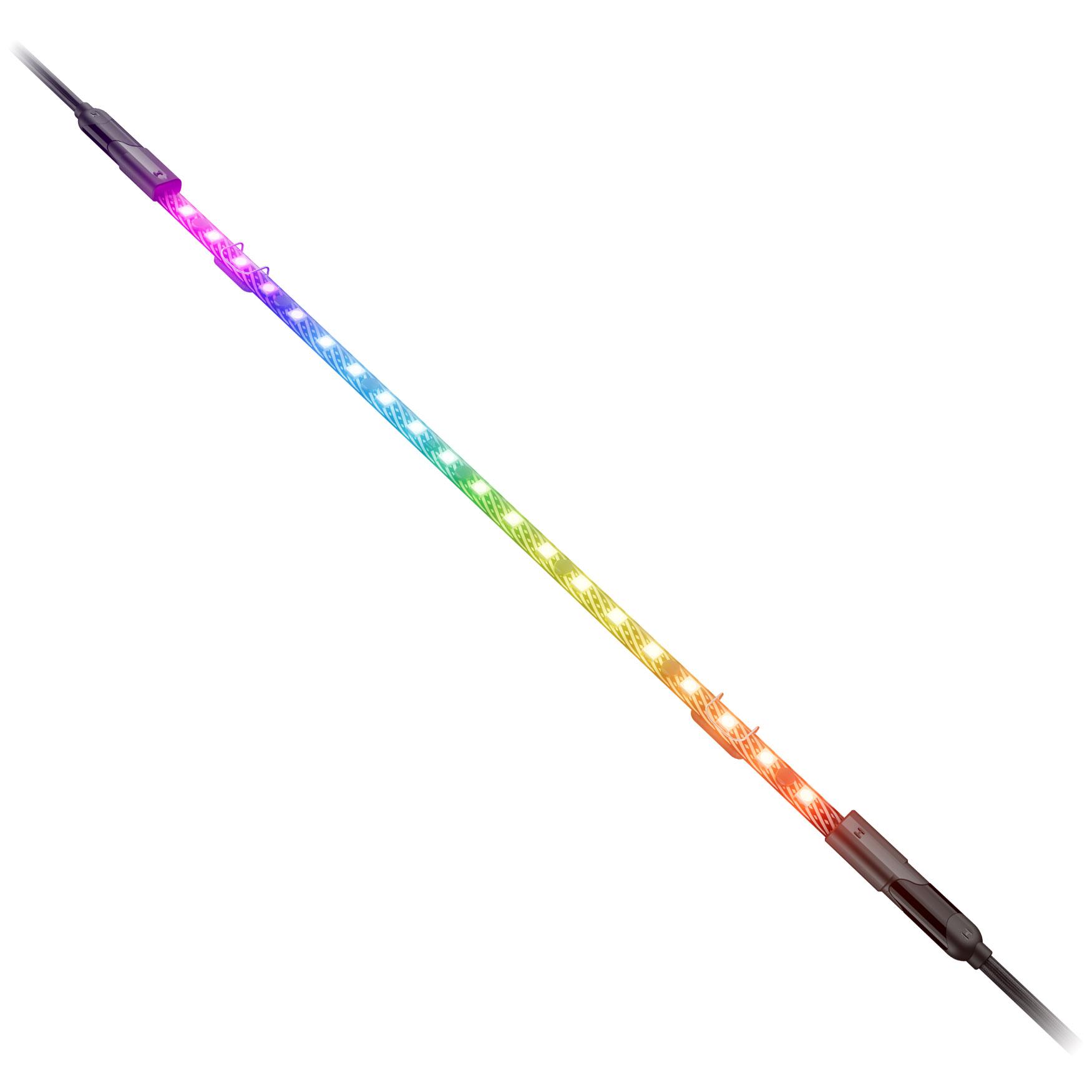 HYTE LS10 RGB LIGHT STRIPS BLK 3PK + NP