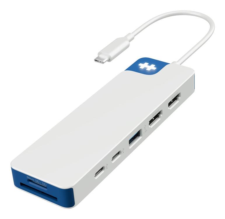 Targus HyperDrive Cablato Dock Bianco