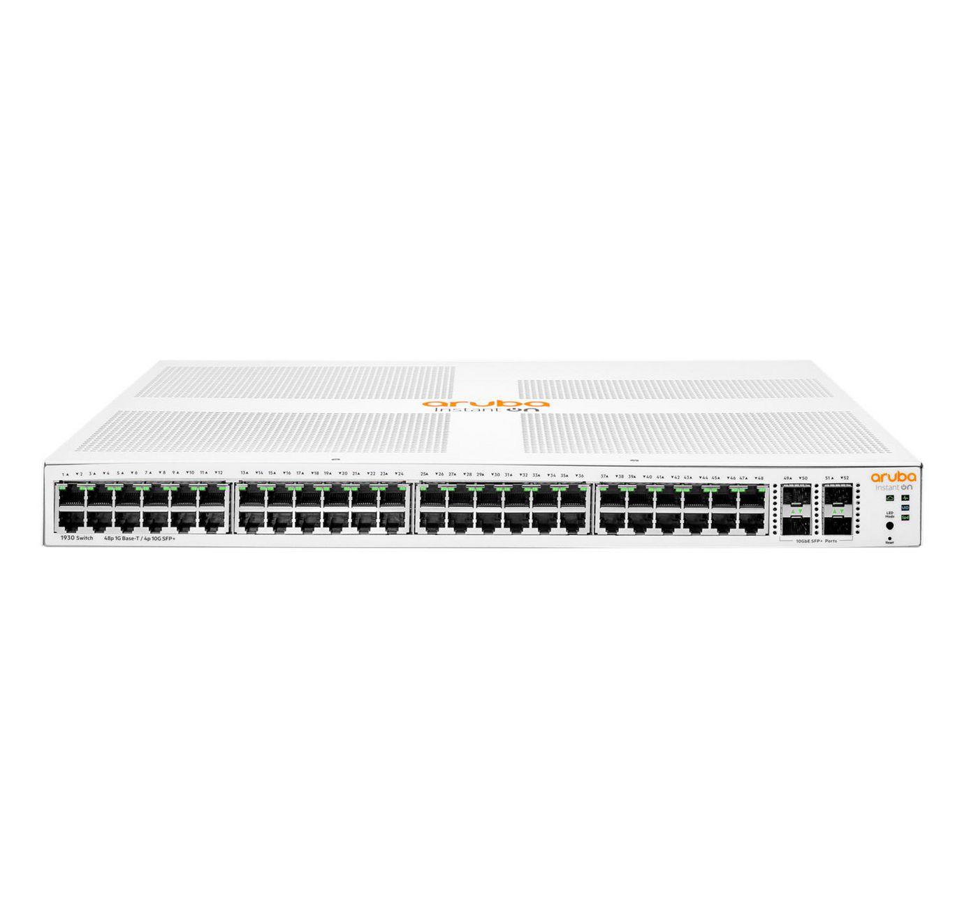 SWITCH 48P GIGABIT POE 370W4SFP I NSTANT ON ARUBA 1930