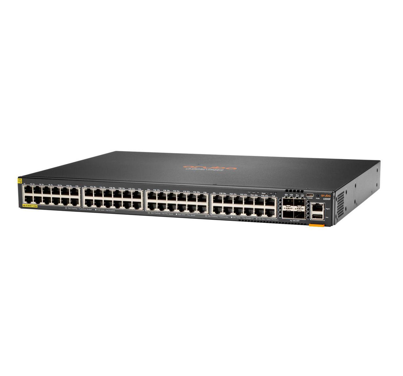 HPE ARUBA CX 6200F 48G...