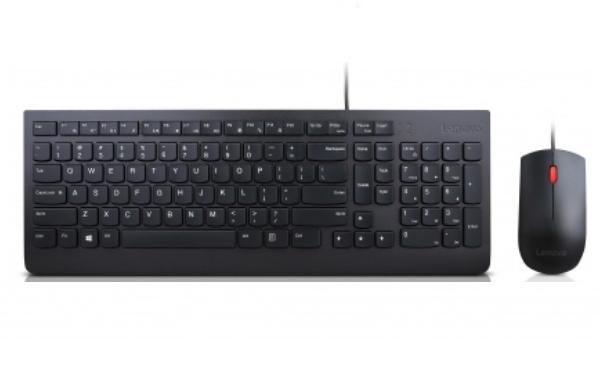 Lenovo 4X30L79916 tastiera Mouse incluso Universale USB QWERTY Finlandese Svedese Nero