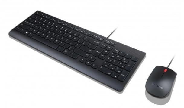 Lenovo 4X30L79908 tastiera Mouse incluso Universale USB QWERTY Norvegese Nero