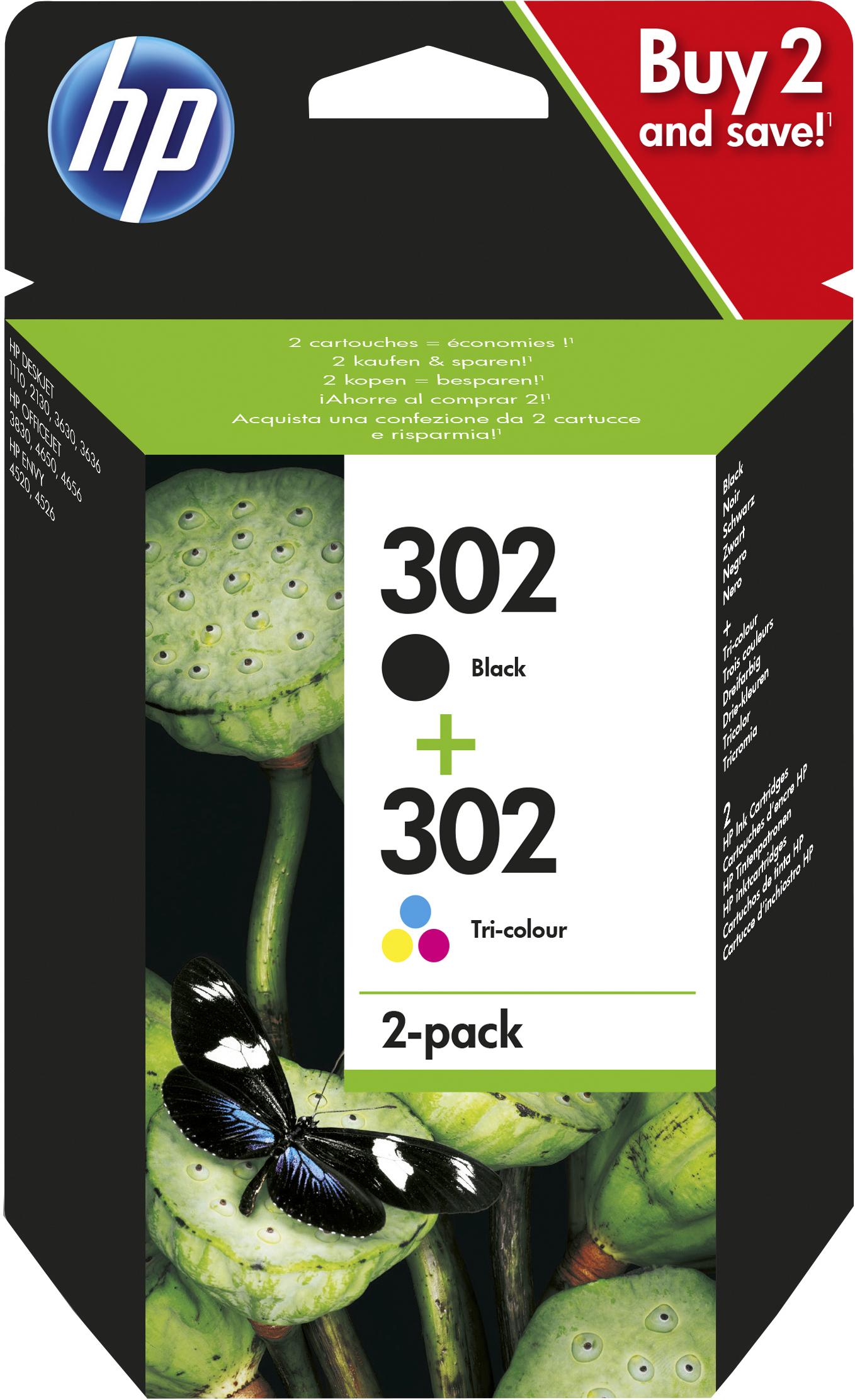 X4D37AE/301 BLISTER HP 302...