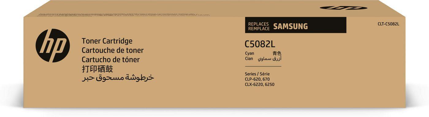 Samsung Cartuccia toner ciano originale HP CLT-C5082L ad alta capacità