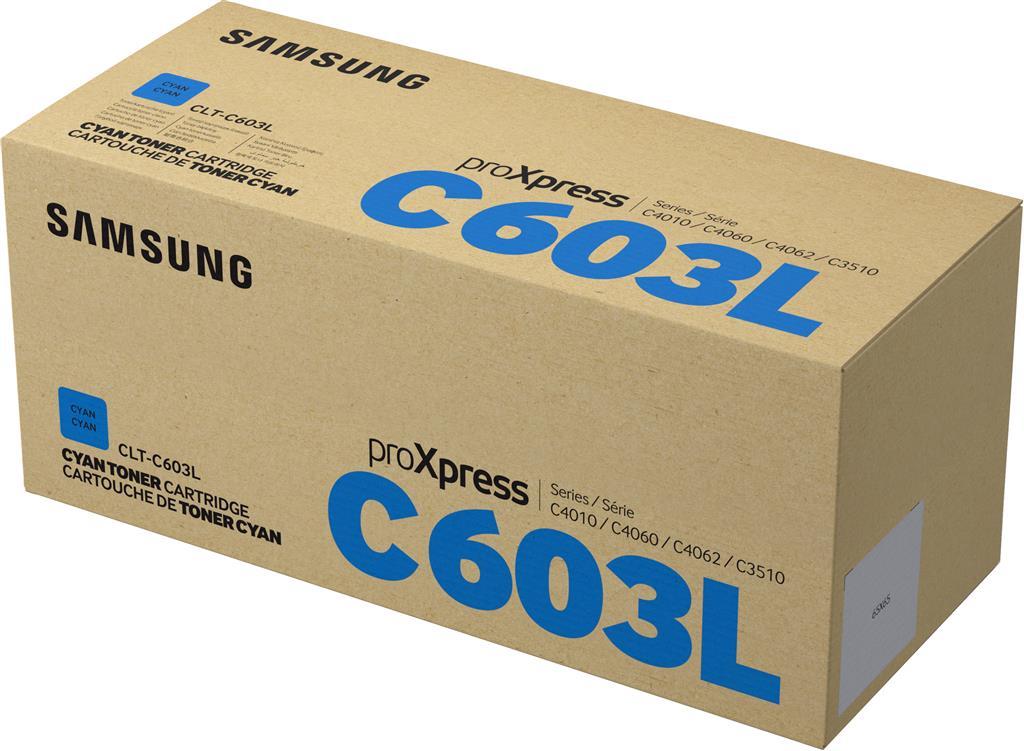 Samsung Cartuccia toner ciano originale HP CLT-C603L ad alta capacitÃ 