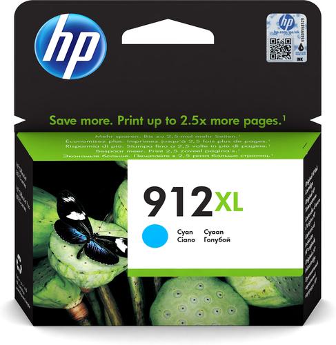 HP Cartuccia di inchiostro ciano originale 912XL ad alta capacità