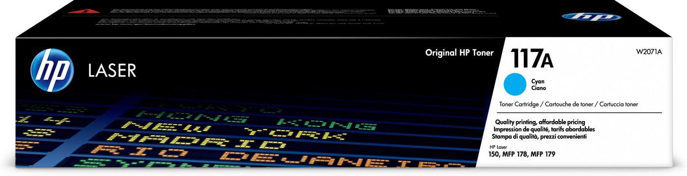 W2071A HP 117A TONER CIANO...