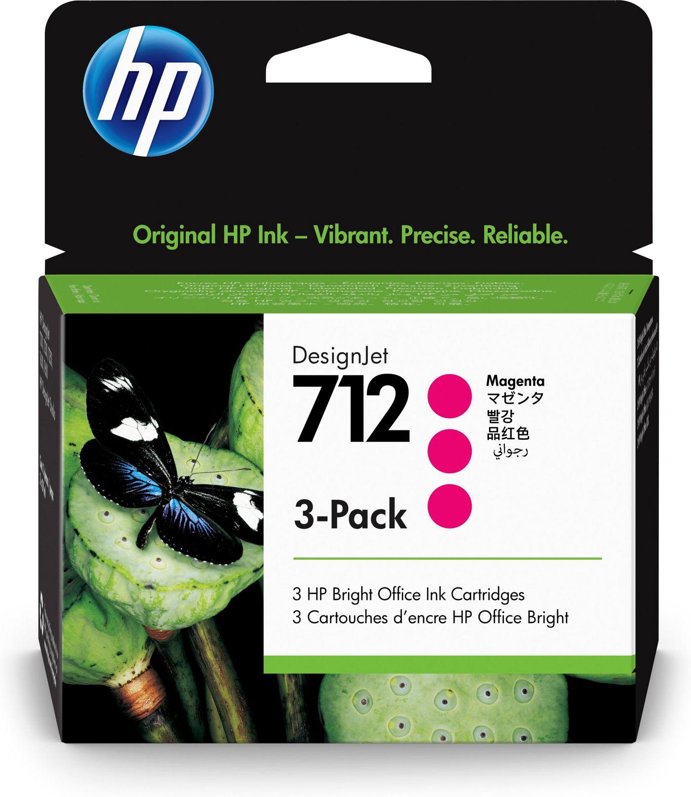 3ED78A HP 712 TRI-PACK...