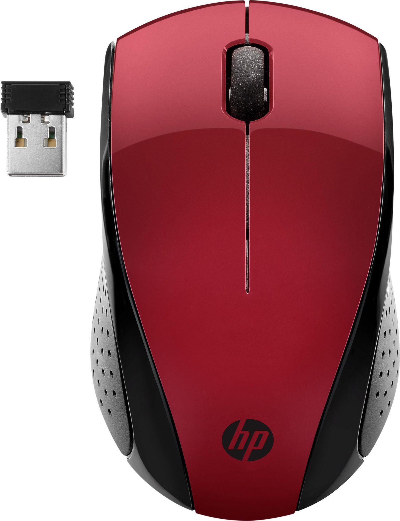 HP WIRELESS MOUSE 220 S RED