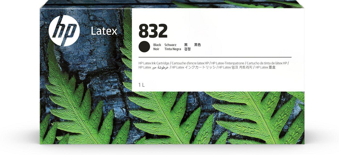HP Cartuccia di inchiostro 832 Latex nero da 1 l