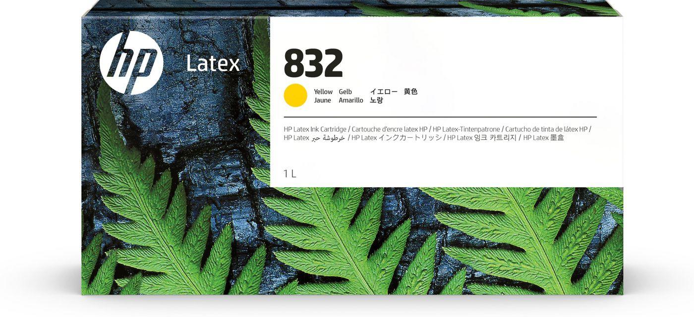 HP Cartuccia di inchiostro 832 Latex giallo da 1 l