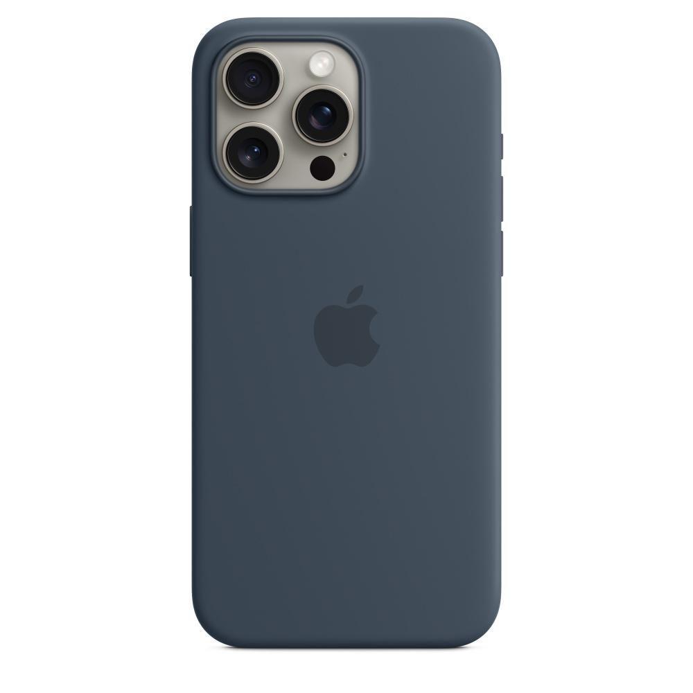 CUSTODIA MAGSAFE SIL. BLU 15 PRO MA