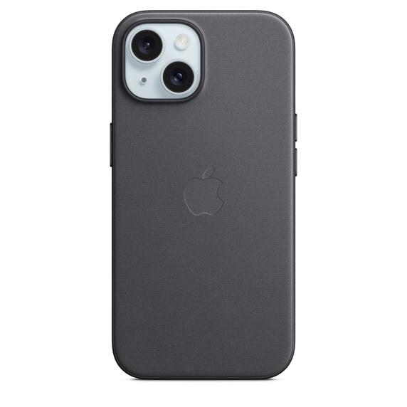 IPHONE 15 FINEWOVEN CASE BLACK