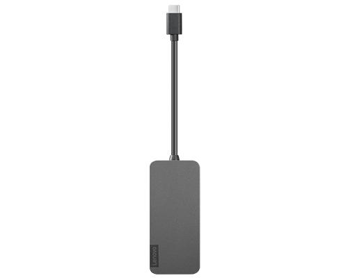 Lenovo GX90X21431 replicatore di porte e docking station per laptop USB 3.2 Gen 2 (3.1 Gen 2) Type-C Nero