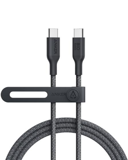 Anker 544 cavo USB 18 m USB C Nero Grigio