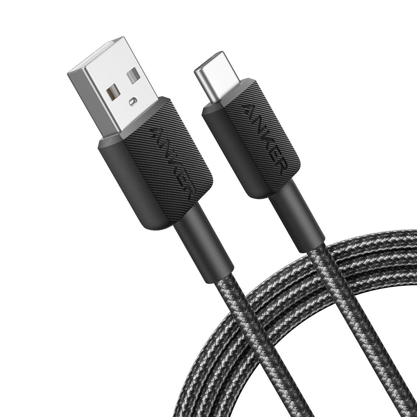 Anker 322 cavo USB 18 m USB A USB C Nero