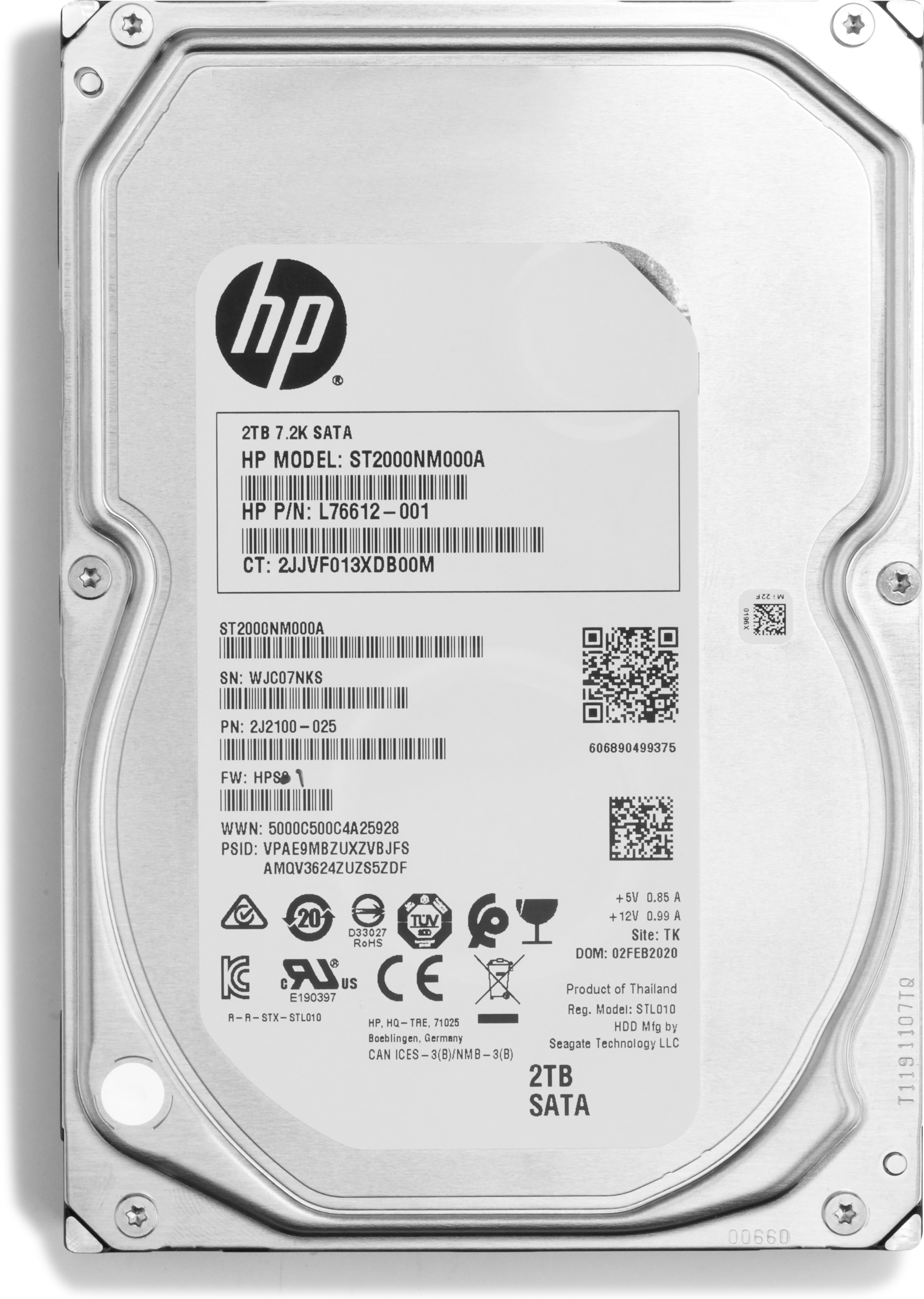 HP 2Z274AA disco rigido...