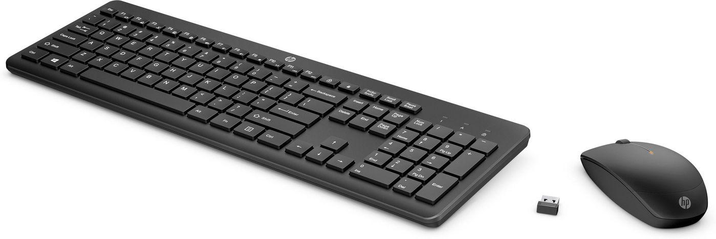 HP Combo tastiera e mouse wireless 230