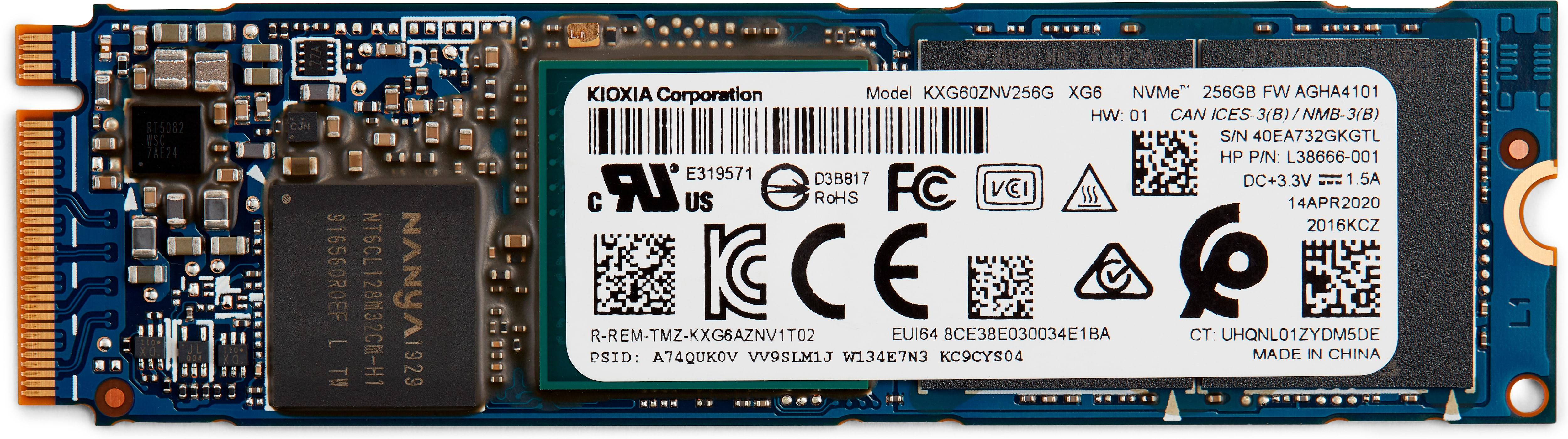 HP 1D0H6AA M.2 256 GB PCI...