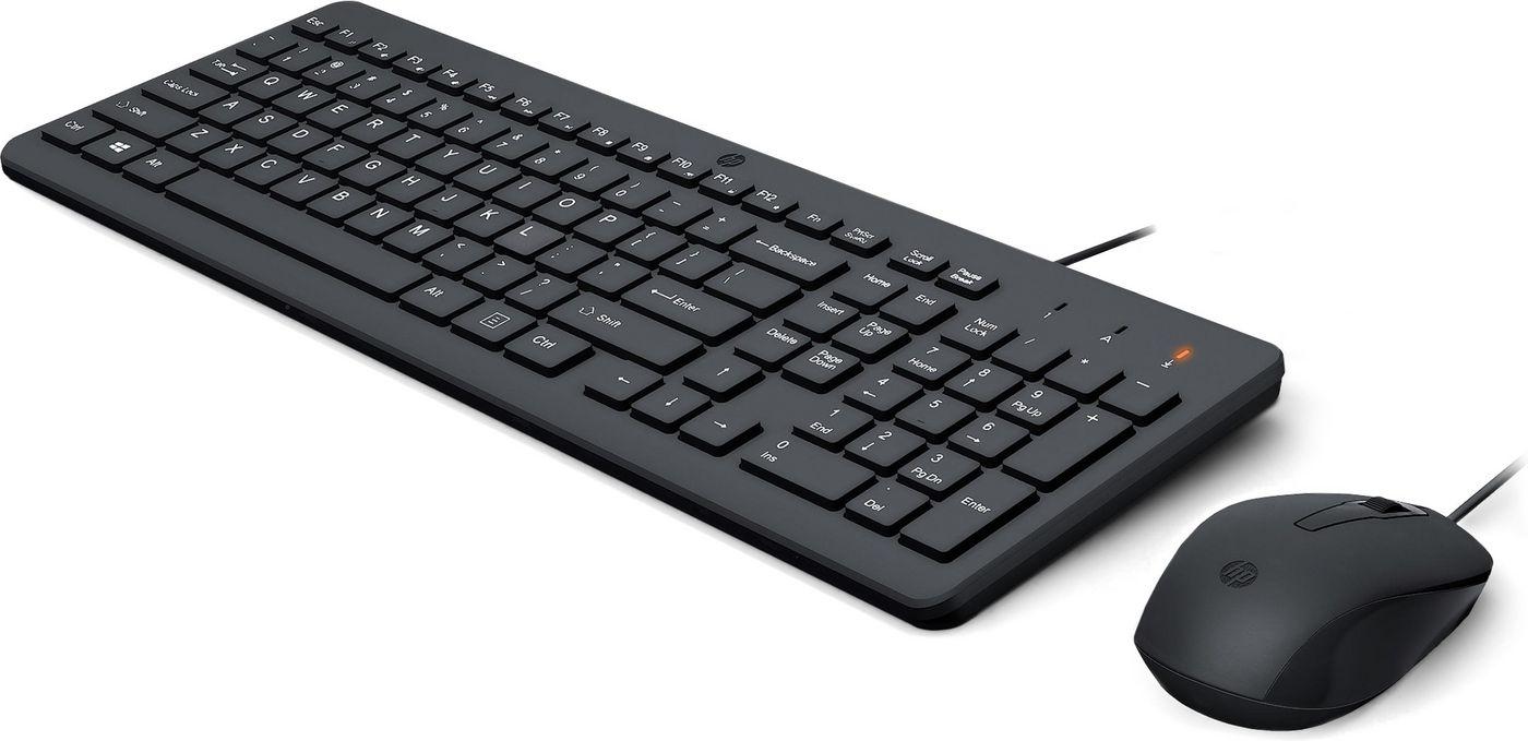 150 Wired Keyboard and Mouse Combo - QWERTY