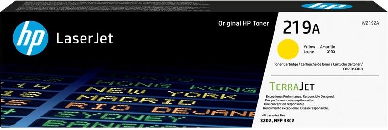 W2192A TONER HP 219A GIALLO