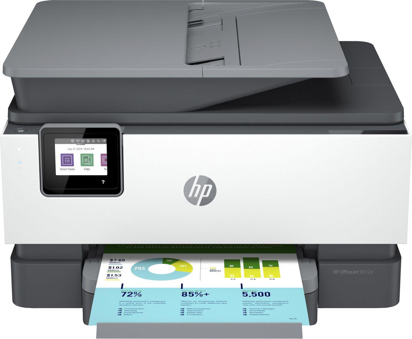 HP OfficeJet Pro Stampante multifunzione HP 9012e Colore Stampante per Piccoli uffici Stampa copia scansione fax HP Idoneo per