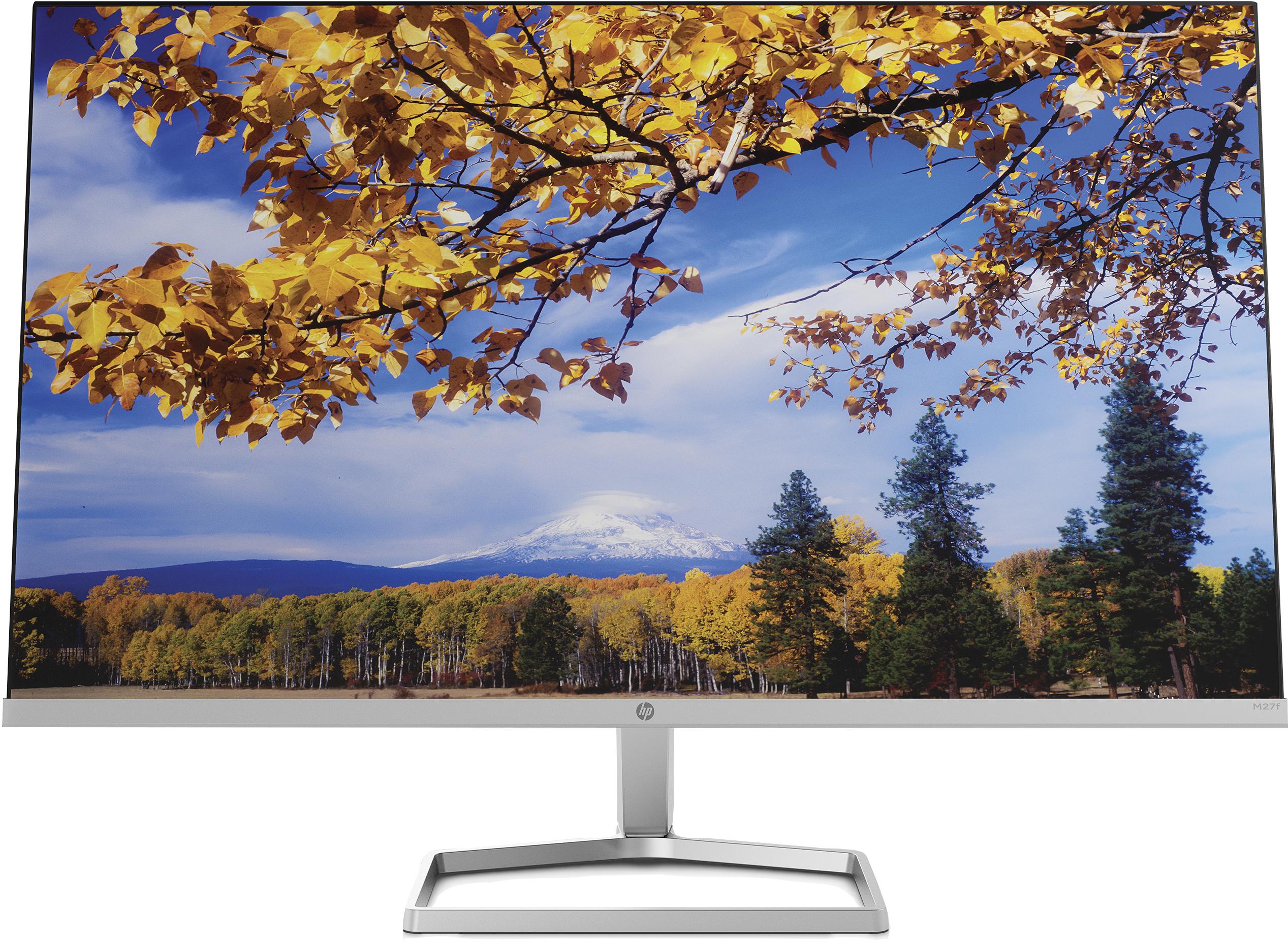 HP M27f Monitor PC 686 cm (27") 1920 x 1080 Pixel Full HD LCD Nero Argento