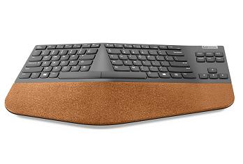 Lenovo Go Wireless Split tastiera Ufficio RF Wireless Tedesco Grigio