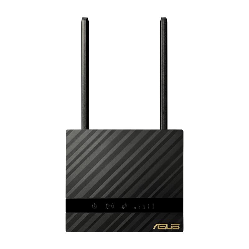 ASUS 4G-N16 Router Wireless Gigabit Ethernet Banda Singola (2,4 GHz) NERO