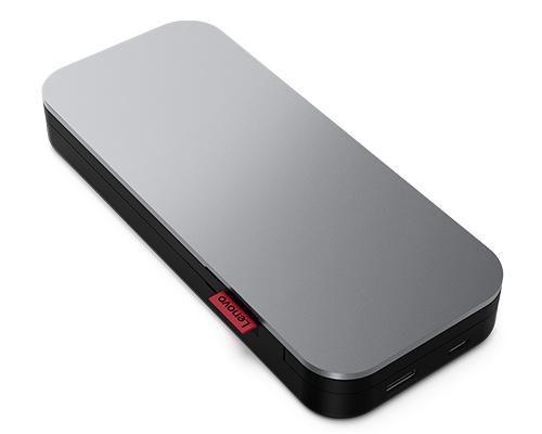 Lenovo Go Ioni di Litio 20000 mAh Nero Grigio