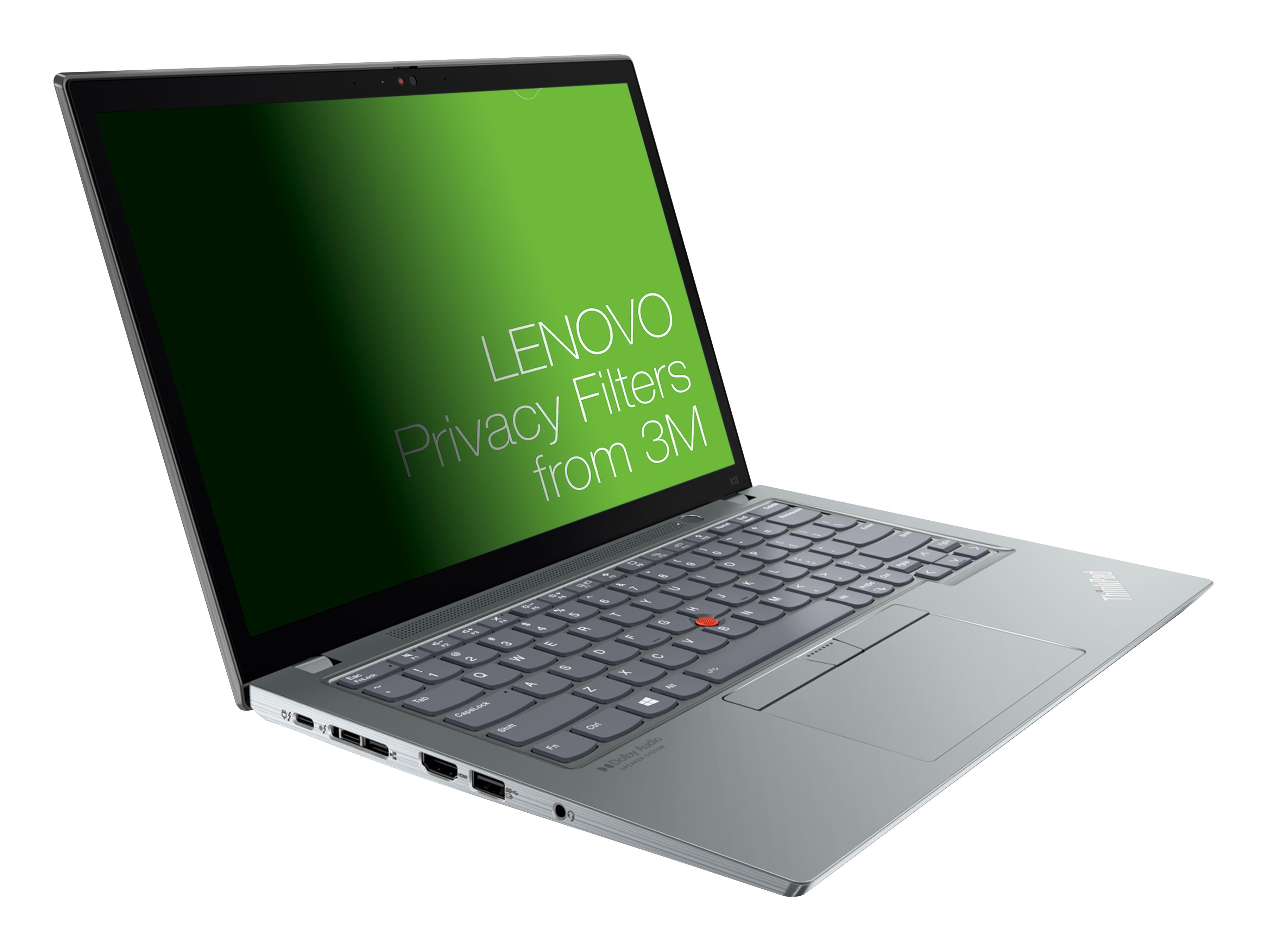 Lenovo 4XJ1D33266 schermo anti-riflesso Filtro per la privacy senza bordi per display 338 cm (13.3")