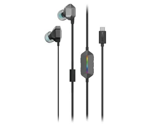 Lenovo Legion E510 Cuffie Cablato In-ear Giocare USB tipo-C Grigio