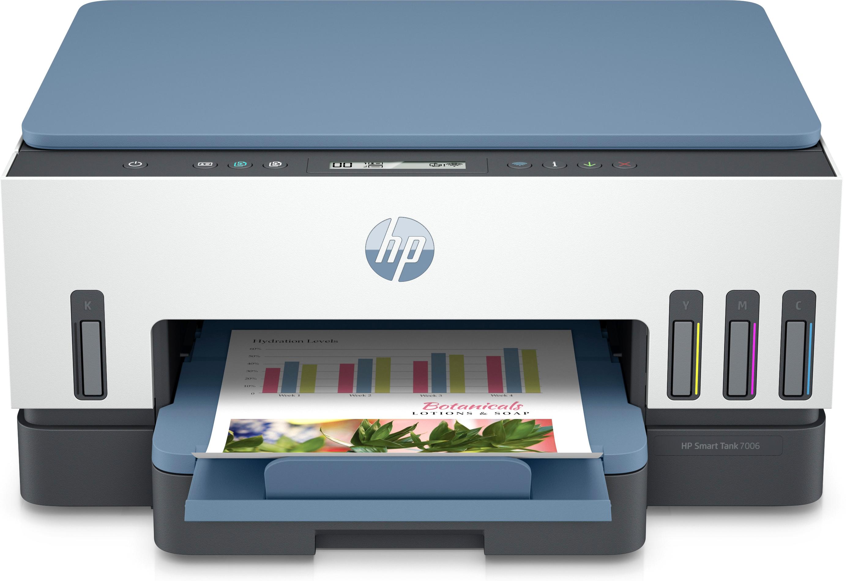 HP Smart Tank Stampante multifunzione 7006 Colore Stampante per Stampa scansione copia wireless scansione verso PDF