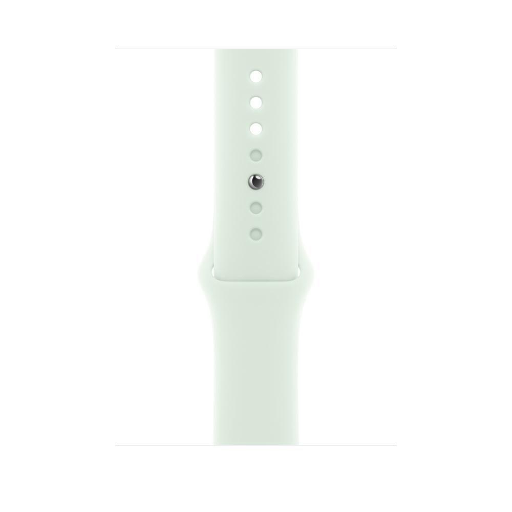 Cinturino sportivo Apple per orologio 45 mm (menta pallido) S/M