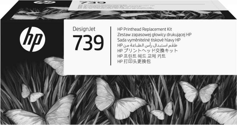 498N0A HP 739 PRINTHEAD REPLACE
