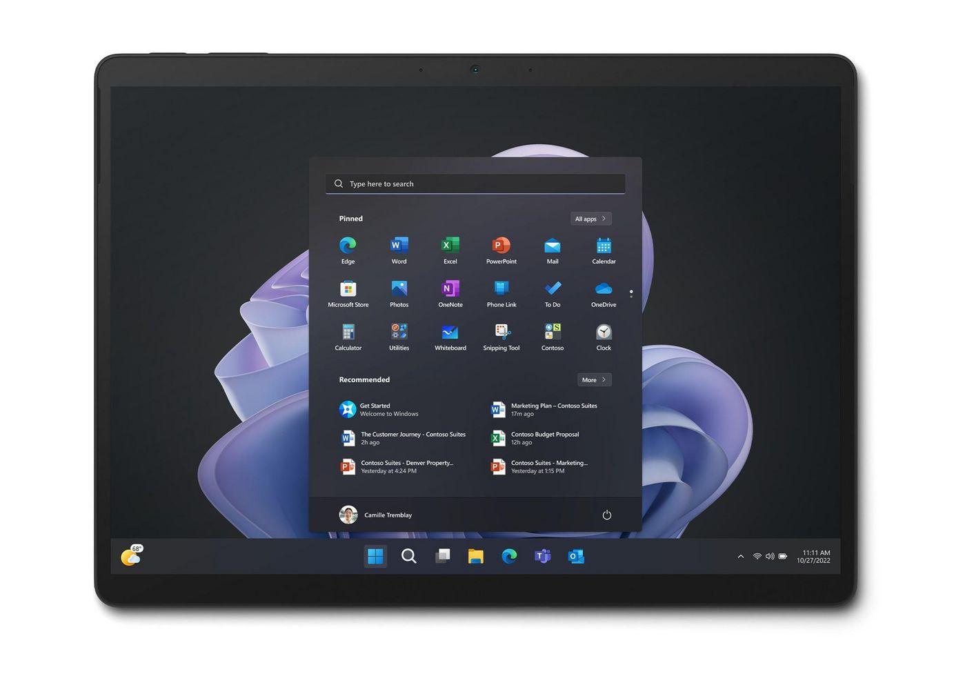 Surface Pro 9 - 13inch - Core i7-1265U - 16 GB RAM - 512GB - Graphite - WIN 11 Pro