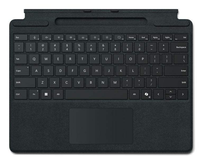 Cover con tasti per Microsoft Surface Pro AT/DE nera