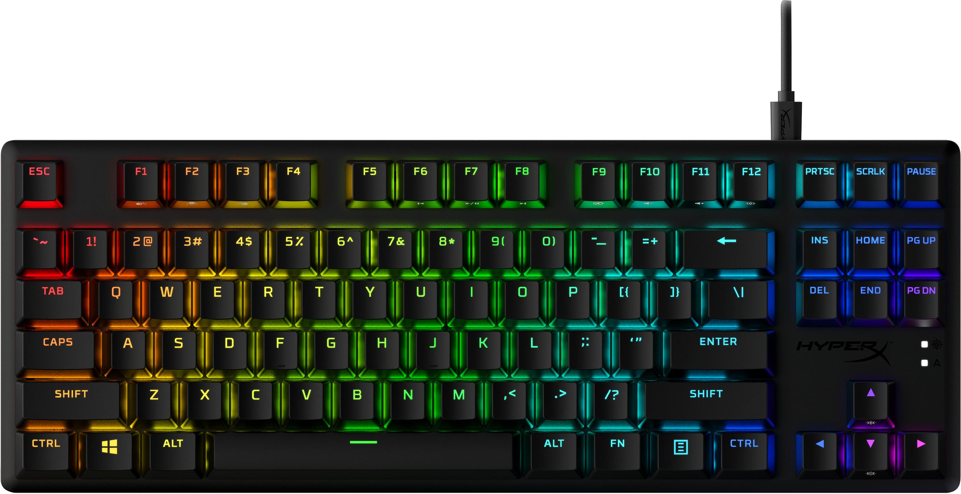 HyperX Alloy Origins Core PBT HX Red Tastiera meccanica da gaming