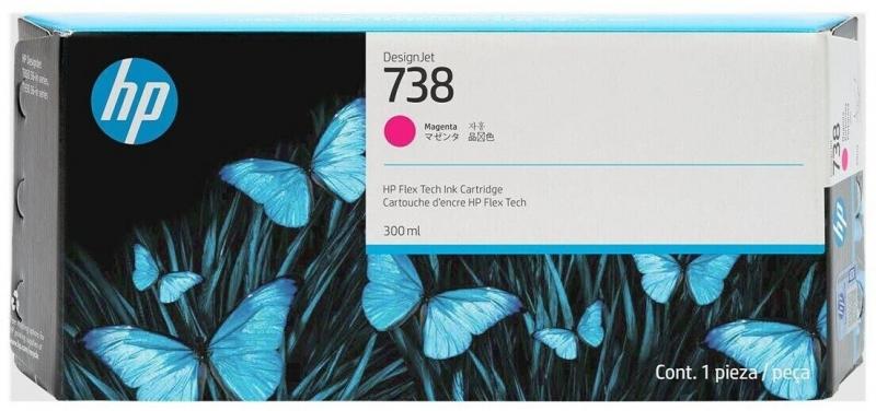 676M7A HP 738 300ML MAGENTA...