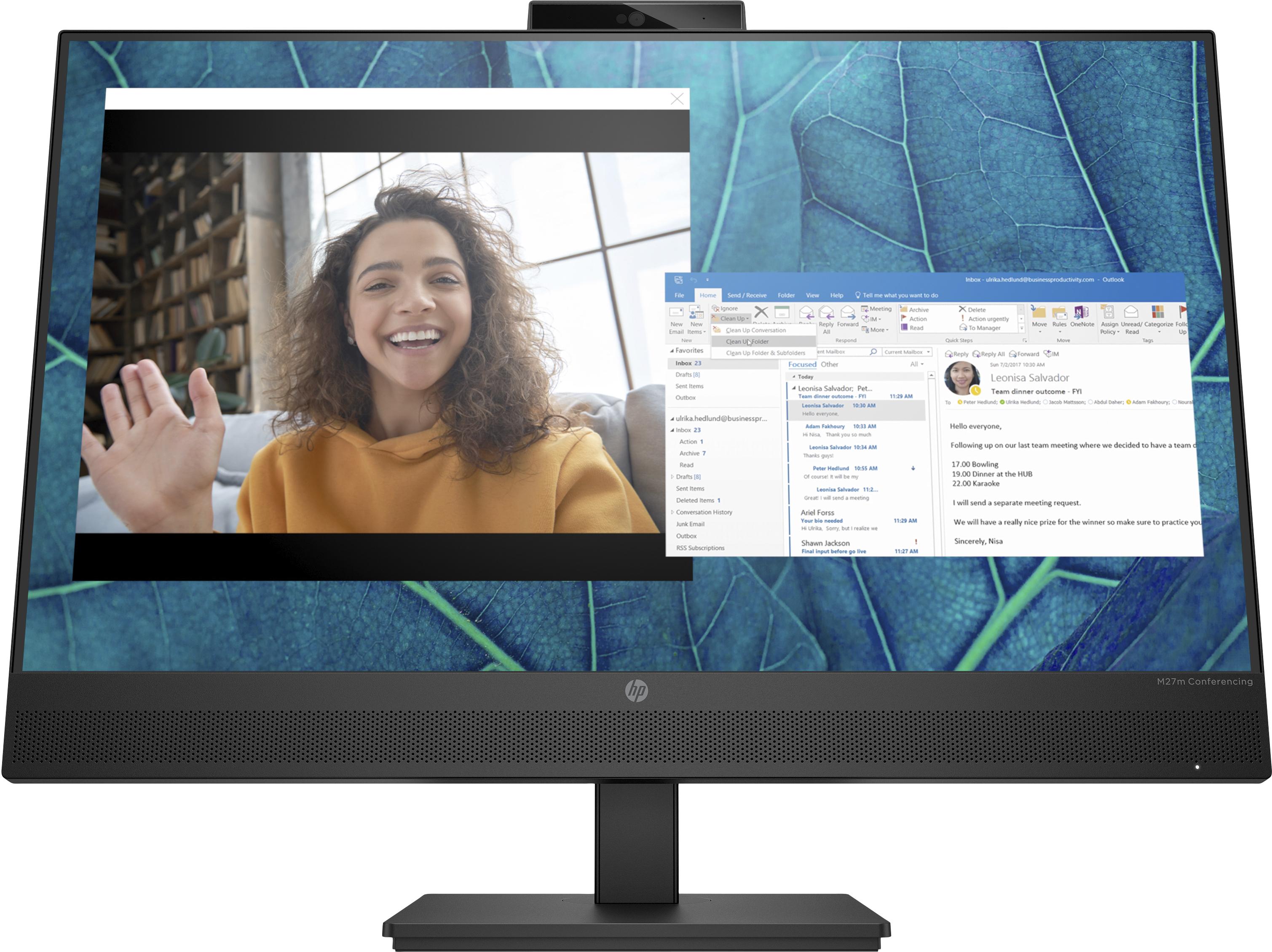 HP M27m Monitor PC 686 cm (27") 1920 x 1080 Pixel Full HD Nero