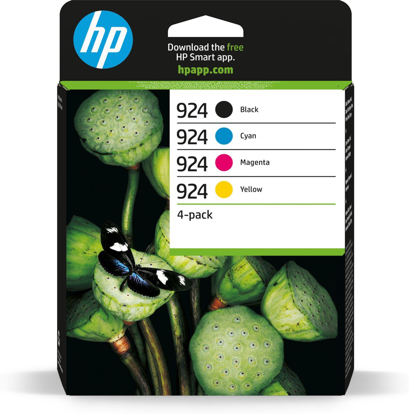 6C3Z1NE#301 HP 924 CMYK INK...