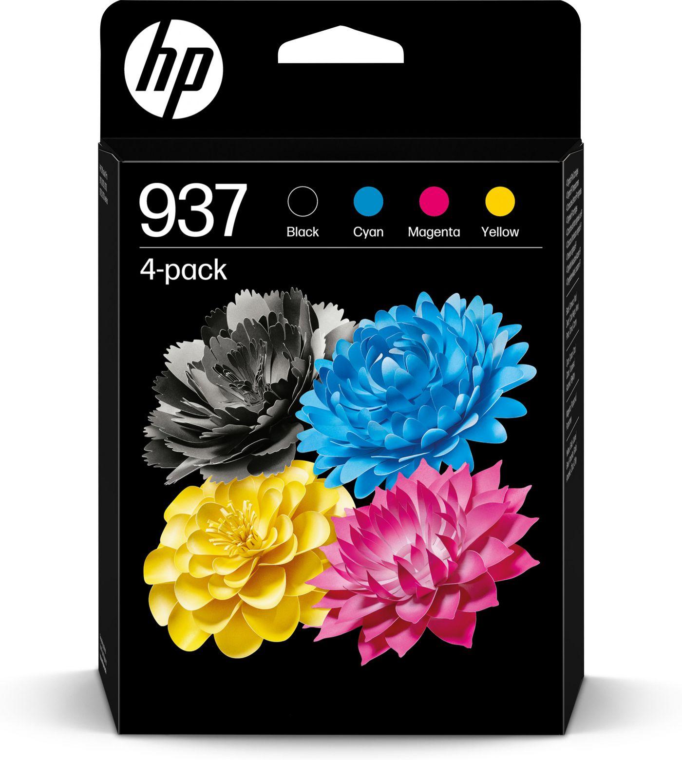 6C400NE/301 HP 937 CMYK INK...