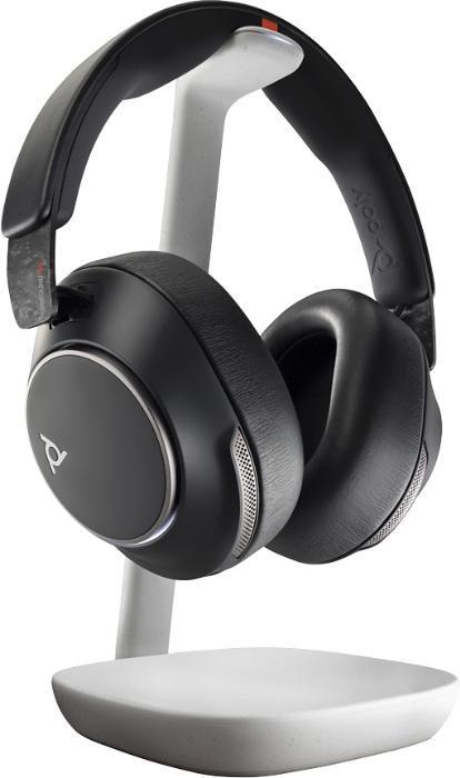 POLY Cuffie Voyager Surround 85 UC certificate per Microsoft Teams USB-C adattatore USB-C/A supporto per ricarica