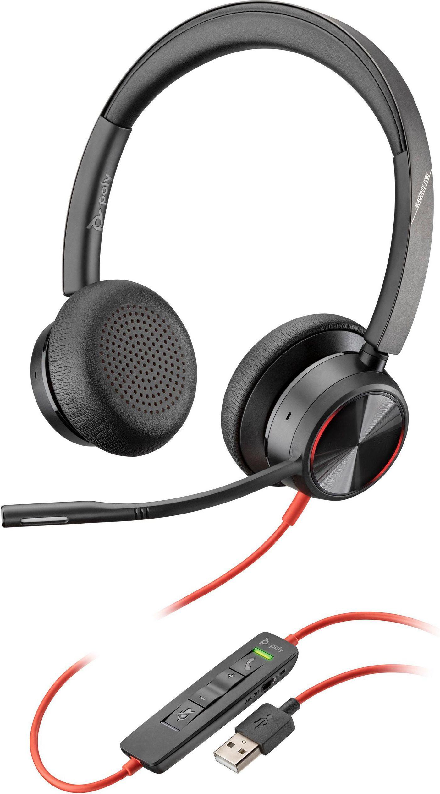 POLY Cuffie Blackwire 8225 USB-A