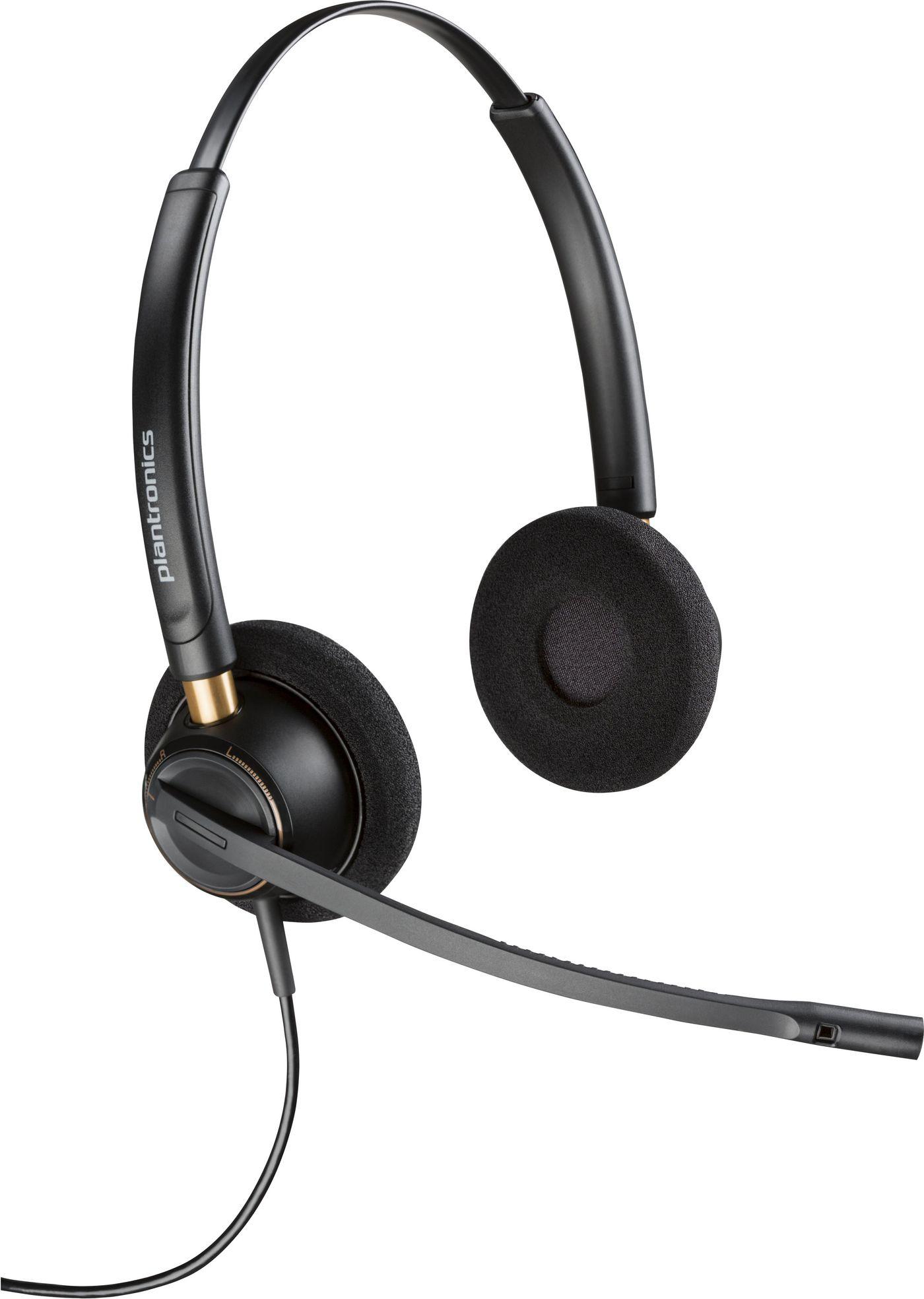 EncorePro 520 with Quick Disconnect Binaural Headset for EMEA