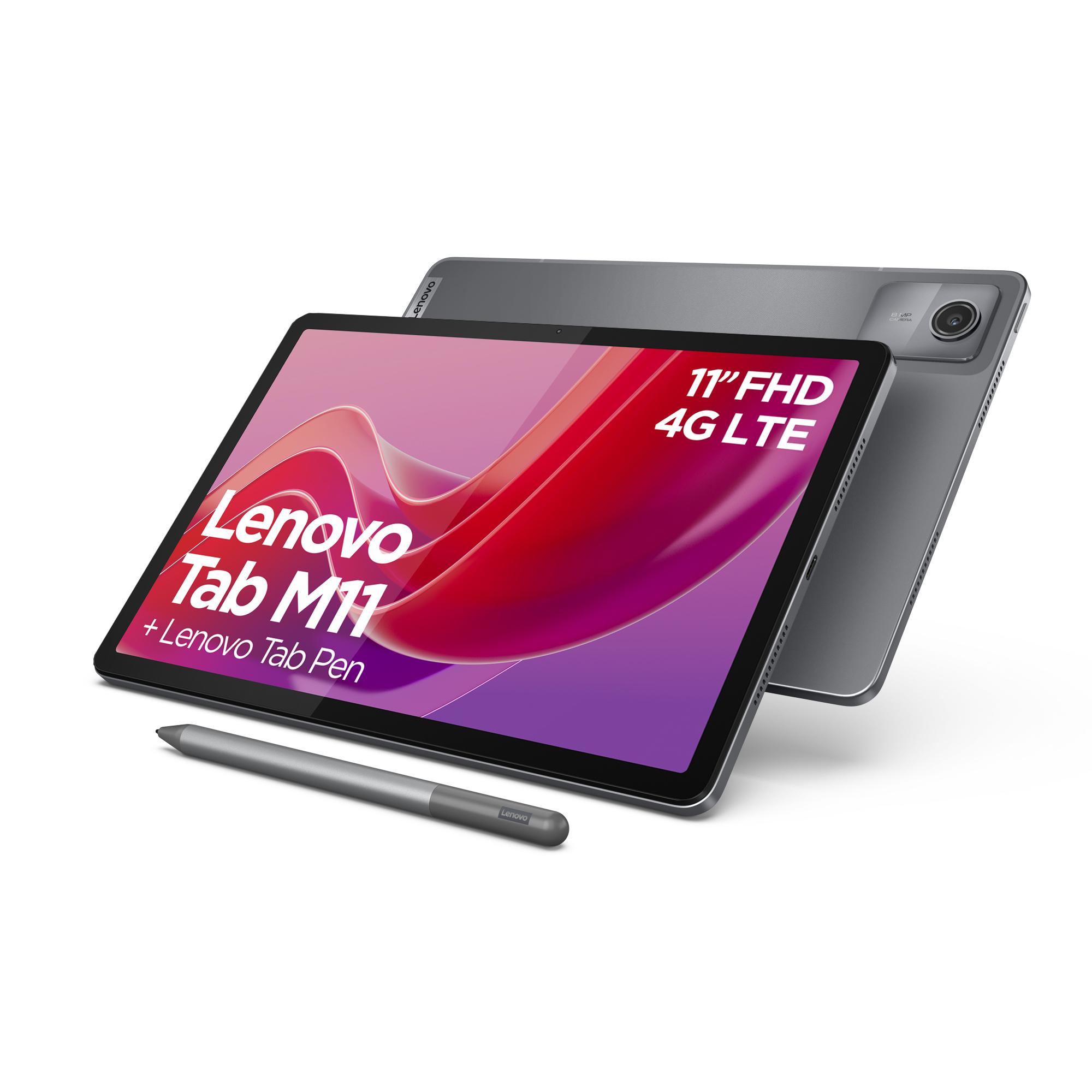Lenovo M11 TB330XU Tab Pen KTK G88 8GB 128GB LTE 10.95INCH 19201200 IPS 90Hz LUNA GREY ANDROID 13