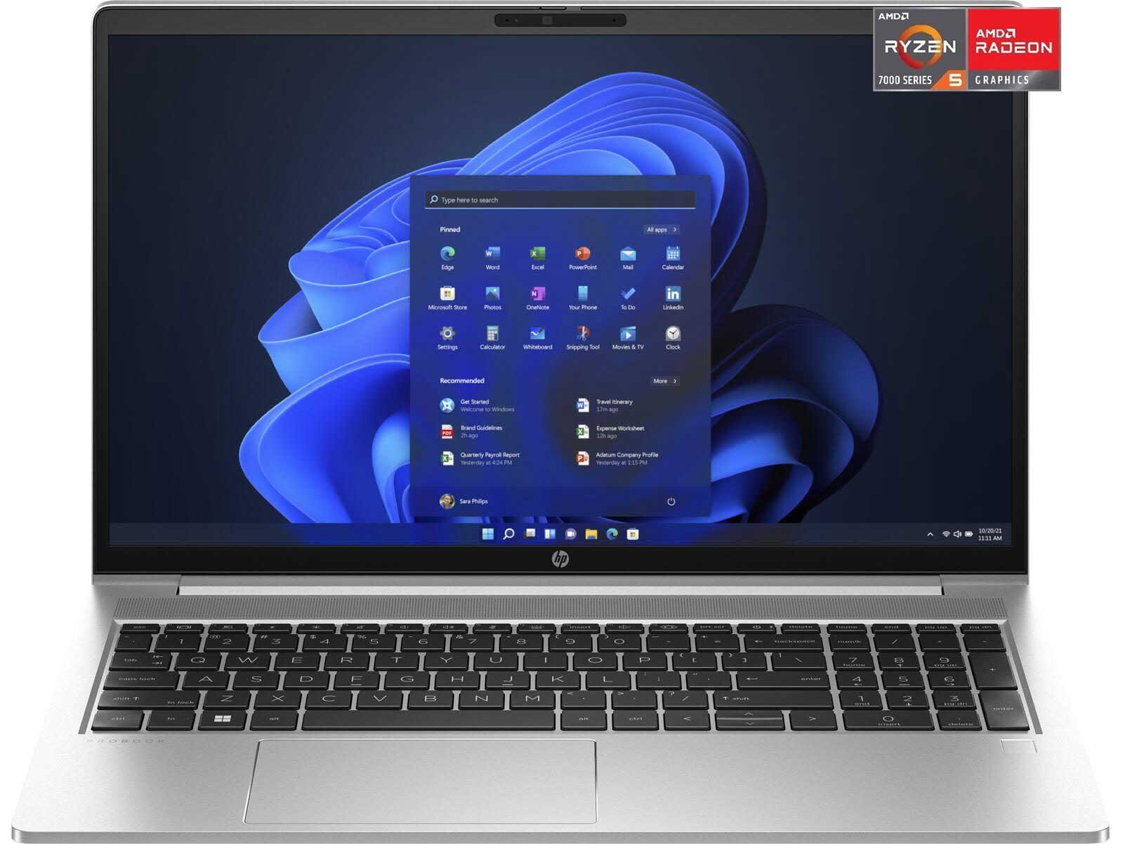 Notebook HP ProBook 455 G10 AMD Ryzen 5 7530U 396 cm (156 pollici)
